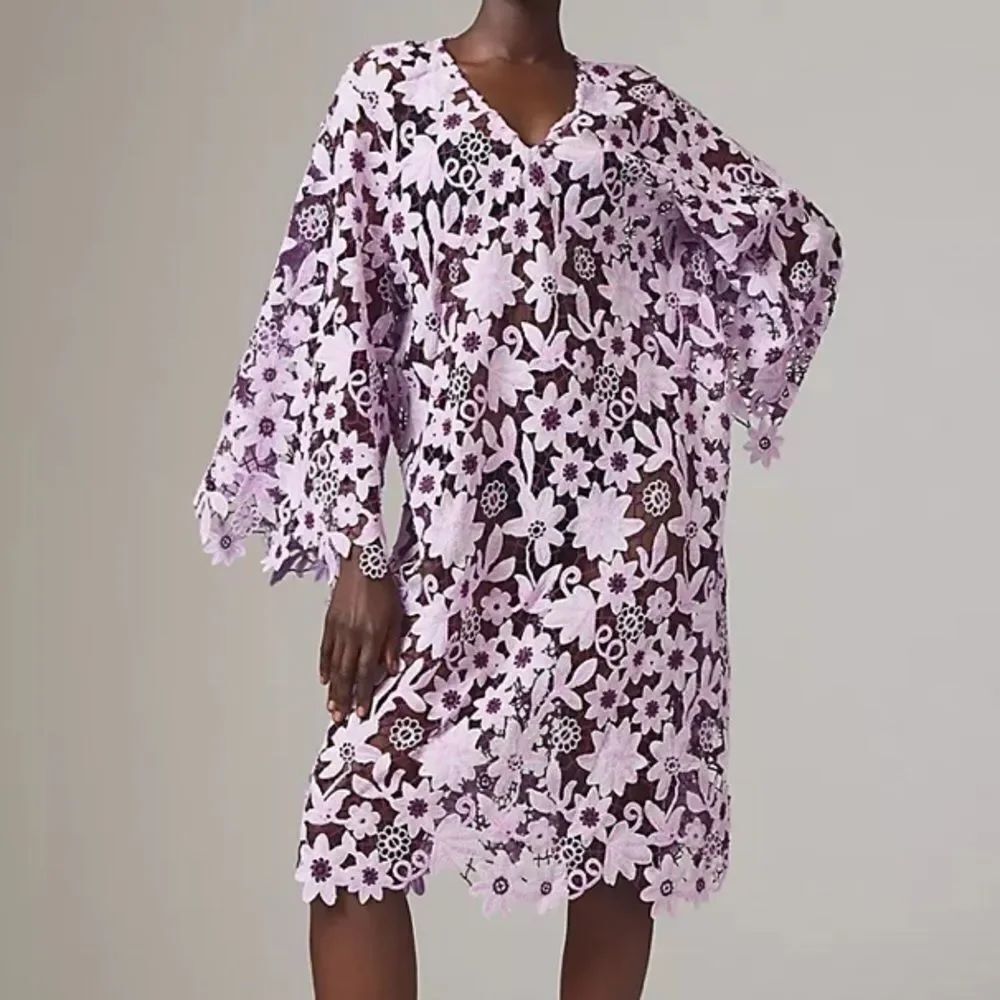 Maeve One Size By Anthropologie Floral Lace Kaftan